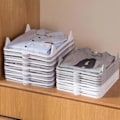 Pikkukuva 3 / 3: 5 Pakkaus Vaatejärjestäjä Lazy Folding Board, Tilaa Säästävä Pinottava Vaatekaappi