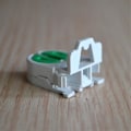 Miniatyrbillede 2 af 4: 5 stk. Dobbeltterminal T5 Fluorescerende Rørlampeholder Sokkel
