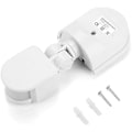 Miniatyrbillede 1 af 5: 110V-240V Justerbar Afbryder PIR Bevægelsessensor Infrarød Detektor Sensorpære med Installationsskruer (Hvid)