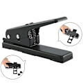 Miniatyrbild 3 av 5: Professionell Gitarr Plektrum Punch Picks Maker Kortklippare DIY Egen Svart