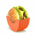 Miniatyrbild 2 av 5: 4 återanvändbara silikonburgarclips för hamburgerälskare