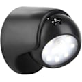 Pikkukuva 1 / 4: Ulkoseinävalaisin liikeanturilla | 1000 lumenin LED-ulkovalaistus | Paristoilla toimiva langaton valaistus | 360 astetta