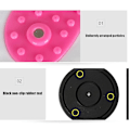 Miniatyrbilde 4 av 5: Vakre Ben Tynn Midje Twist Plate Magnetisk Terapi Multifunksjonell Abdominal Twisting Disk