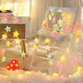 Miniatyrbillede 1 af 5: 3m 20 LED'er Ed Pentagram Lysstreng Hjem Rotte