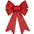 Miniatyrbild 2 av 2: Lasso Julgranskulor Röd PVC 16 x 24 x 4 cm (12 stycken)