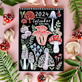 Miniatyrbild 1 av 5: 12 Månaders Kalender 2024, Väggkalender 2024 Från Jan. 2024 - Dec. 2024, Väggkalender
