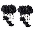 Miniatyrbilde 4 av 5: Goth Hårklipp Dødsdag Hårpynt Steampunk Barrettes Goth Hårnål