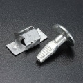 Miniatyrbilde 5 av 5: 5 par aluminiumlegerings festeklips for under motorpanne, erstatningsskruer for Peugeot Citroen 206 207406 407 806 807