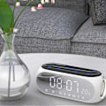 Miniatyrbild 4 av 5: Bärbar Hemmakontorsklocka Trådlös Bluetooth-högtalare Mobil Dator Digital Radio Mini Väckarklocka Cl