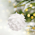Miniatyrbild 4 av 5: 1 Ask Julgranspynt Ögonfångande Unik Form Styrofoam Snodd Typ Julbollar för Hemmet (3,2A)