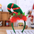 Miniatyrbillede 2 af 4: Julehovedbånd Elf Hat Hårbøjle Sød Elf Øre Hårbånd Elves Fest