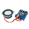 Miniatyrbild 5 av 5: DIY Bluetooth Högtalarkit Elektronisk Kit Komponent Mini Förstärkare Högtalare SPI Gränssnitt med Akrylskal