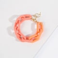 Miniatyrbilde 4 av 5: Sommerfarget Resin Lenkearmbånd Chunky Akryl Lenkearmbåndsett For Kvinner Jenter Y2k Smykker A 3pcs -