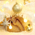 Miniatyrbild 3 av 4: Dinohhi Juldekorationer Vit PVC-flockad Mini-julgran Set Dekorationer