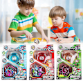 Miniatyrbild 4 av 5: Yo-Yo-boll i aluminiumlegering, Yo-Yo Fidget Spinner-set, Leksak för barn, Födelsedagspresent för pojkar (röd)