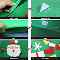 Miniatyrbillede 5 af 5: DIY Tredimensionelt Juletræ Børnemanual Uddannelsesmæssige Legetøj Julepynt Julegave Widget