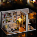 Miniatyrbild 5 av 5: Miniatyrdockhusmöbler