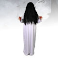 Pikkukuva 2 / 2: Mustat Asut Haamuvaatteet Mustat Hiukset Kauhumekko Tarvikkeet Halloween Cosplay Tarvikkeet naamiaiskoska