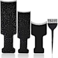 Miniatyrbild 1 av 4: 4 styck Highlighting Board med Tänder Hårfärgning Paddle Highlighting Brush