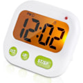 Miniatyrbild 1 av 5: Vibrerande Väckarklocka Väska Elektronisk Väckarklocka Digital Bordsklocka Multifunktionell Timer Alarm med Bakgrundsbelysning Melodisång för Sovrum