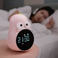 Miniatyrbillede 2 af 5: Børnevækkeur, Vækkeur med Snooze-funktion Sengebordsur, Børn Til Rejser, Soveværelse