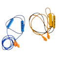 Miniatyrbild 3 av 5: Öronproppar Bluetooth-hörlurar för arbete, brusreducering, hörselskydd, byggarbetsplatser, bullriga platser, orange färg