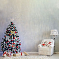 Miniatyrbild 4 av 5: 4 Glittrande Julband, Julgransdekorationer, Julband, Julgransprydnader