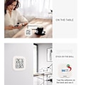 Miniatyrbild 4 av 4: 3-pack inomhus termometer, fuktighetsmätare, digital hygrometer, rumstemperaturmätare för hemmet