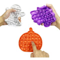 Miniatyrbild 2 av 5: 4-pack Halloween Pop Fidget Toys-paket för barn, flickor, pojkar, Halloween-festpresenter, Halloween-godispåsar, gåvor, stressavlastning