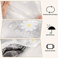 Miniatyrbilde 3 av 5: 10 stk gjenbrukbare glidelåsposer 40 x 28 cm Store plastsykehusposer Reiseklær Oppbevaringsposer Klart forseglede poser Vanntett organisering
