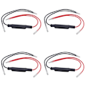 Miniatyrbillede 1 af 4: Motorcykel LED Blinklys 4 stk. 12V Motorcykel Blinklys Indikator Modstand Adapter Blink Fix Fejl (10W)