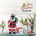 Miniatyrbild 5 av 5: Julgranspynt Attraktiv Mini Cartoon Scenlayout Resin Klassisk Stil Tomte Dock Ornament för Hemmet