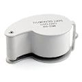 Miniatyrbillede 3 af 4: Juveler Lupe Glas Loupe 40X 25mm Øje Lup 2 LED Lys