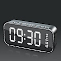 Miniatyrbild 3 av 4: Multifunktionell LED digital väckarklocka, Bluetooth-högtalare, sängbordsljus elektronisk
