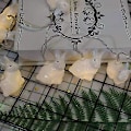 Miniatyrbild 5 av 5: 1,65 m 10 LED LED-ljusslinga batteridriven påskdekoration för födelsedagsfest