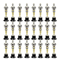 Miniatyrbild 2 av 5: 24-pack Plastprisstatyetter för Festpresenter, Skolutmärkelser, Spelpriser, Festpriser