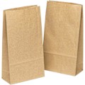 Miniatyrbillede 1 af 5: Papirposer, 100 stk. Gaveposer Brune Papirsposer Håndværk Kraftpapir Diy Bundpose Julekalender Kraftpapirposer 9*17*5,5 Cm