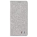 Pikkukuva 2 / 5: Samsung Galaxy S20 Fe -kotelo Magneettilukolla Lompakko Kirja Flip Folio Teliksi Taittuva Nahkainen Kotelo Iskun Kestävä - Rosegold