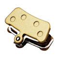 Miniatyrbillede 3 af 5: 4 Par Mountainbike Metaliske Skivebremseklodser Til Sram Guide //r Avid Xo E7 E9 Trail 4 Stempler