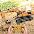 Miniatyrbild 3 av 5: Fjärrkontroll ingenjörsfordon modell dumptruck grävmaskin bulldozer kran Rc bil för pojkar födelsedagspresenter(rc kran)