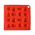 Miniatyrbillede 2 af 5: Silikon Juletre Snemand Form Jule Halloween Kage Dekoration Flip Slik Gele Pudding Form