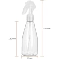 Pikkukuva 3 / 5: 3 kpl puutarhan suihkepulloa 200 ml läpinäkyvä suihke pullo puutarhanhoitoon puhdistukseen kampaamoon