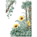 Miniatyrbild 1 av 5: En uppsättning väggdekaler blommor växter träd väggdekaler väggdekor för vardagsrum sovrum kök kontor