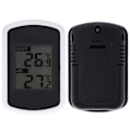 Miniatyrbillede 3 af 5: LCD Digital Trådløs Indendørs Udendørs Termometer Temperaturmåling Tester