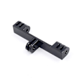 Pikkukuva 3 / 5: Alumiininen kaksoisjalusta-adapteri GoPro Hero 4 5 6 7 8 9 Black Silver Sessionille