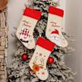 Miniatyrbild 3 av 4: Julstrumpa Datorhängande Glad Jul Träd Presentpåse Hängsmycke (Älg)