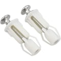 Miniatyrbillede 3 af 5: 2 stk. Toiletlåg Udvidelsesskruer Toiletlåg Fastgørelseselement Toiletsæde Skruer Fikseringssæt Toiletlåg Udskiftningsdele -