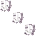 Miniatyrbild 3 av 3: 9 Par Höst- & Vintertjocka Varma Mid-calf Söta Strumpor (Som Visas)
