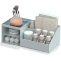 Miniatyrbillede 2 af 5: Skrivebords Opbevaringsboks, Makeup Organizer, Skrivebords Skuffe Organizer, Badeværelsesbord Eller Kommode - Blå