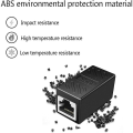 Pikkukuva 2 / 5: RJ45 Ethernet -liitin naaras-naaras GetRich Ethernet -kaapelin jatkamiseen